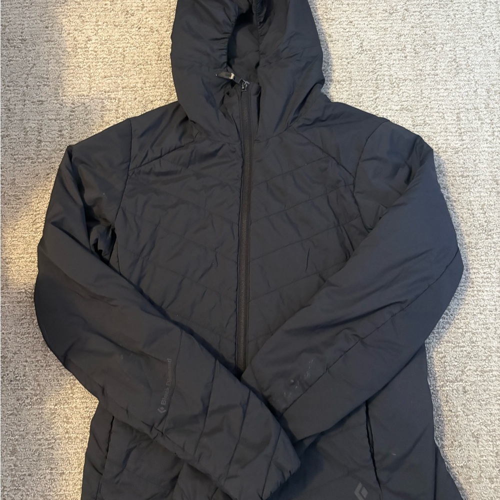 Women’s Black Diamond Hooded Jacket